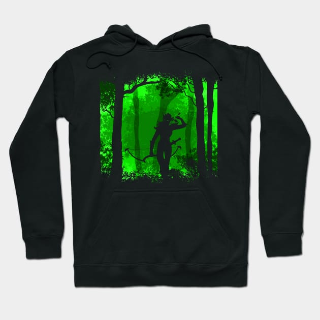 Forest Hunter Hoodie by nickbeta